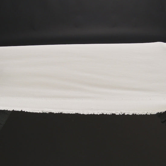 Tencel Gabardine Twill - Cream - Designer Deadstock - Image 6 of 6