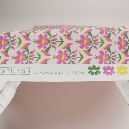 Printed Quilting Cotton by Anna Maria Textiles for Northcott - Sweet Posey Floral - Heiress Collection