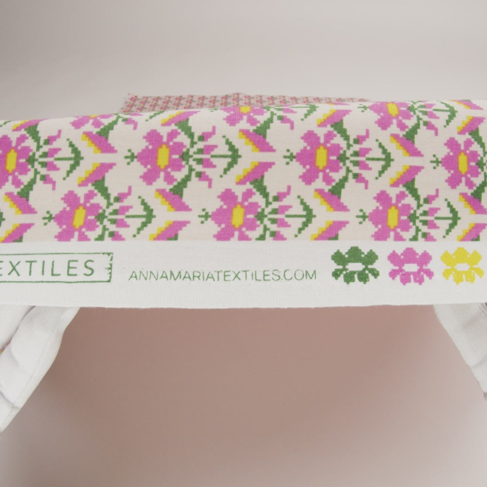 Printed Quilting Cotton by Anna Maria Textiles for Northcott - Sweet Posey Floral - Heiress Collection