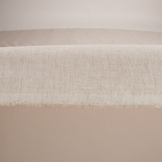Lightweight Linen Chambray - Heathered Beige - Minerva Collection