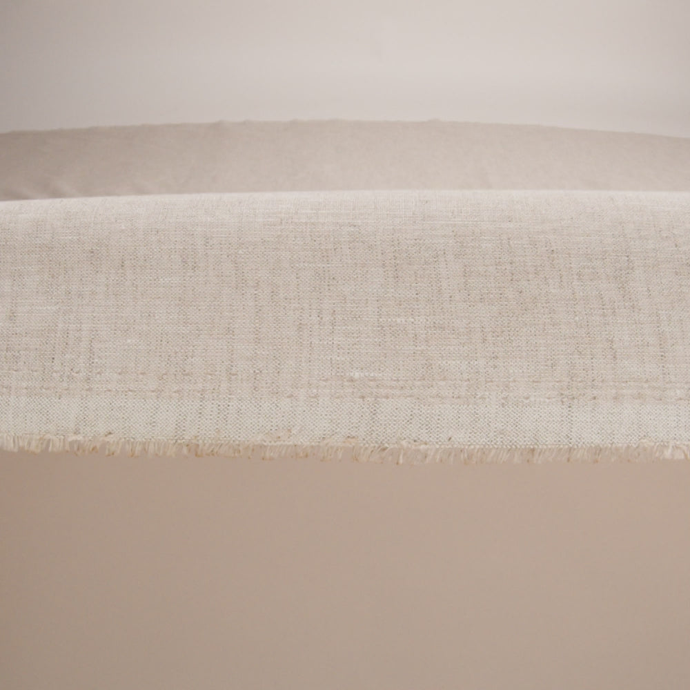 Lightweight Linen Chambray - Heathered Beige - Minerva Collection