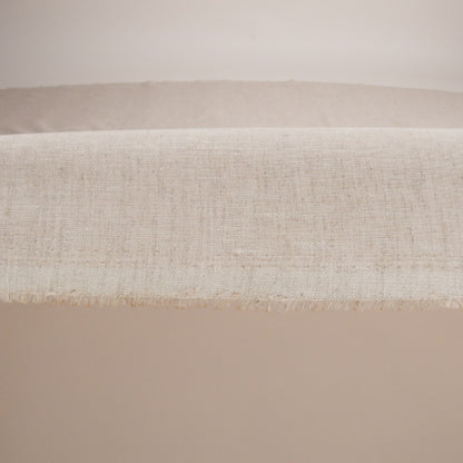 Lightweight Linen Chambray - Heathered Beige - Minerva Collection