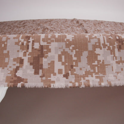 Digital Camo Cotton Ripstop - Desert Stalker