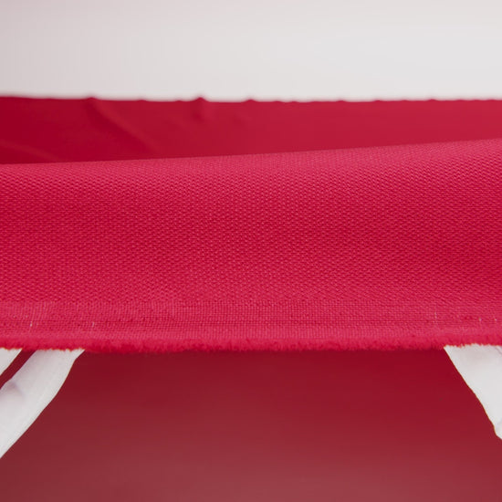 Novelty Polyester Pique - Tango Red - Kestrel Collection