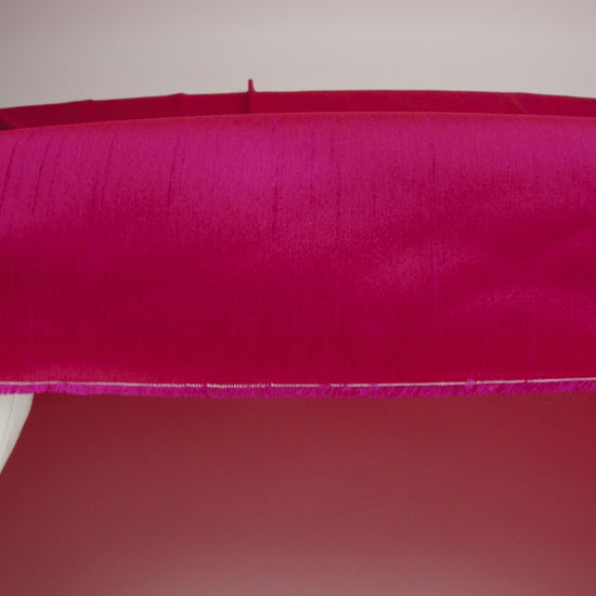 Polyester Shantung - Magenta - Eirian Collection - Image 5 of 6