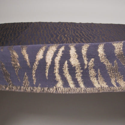 Phillip Lim Grape/Metallic Gold Abstract Silk Brocade/Jacquard