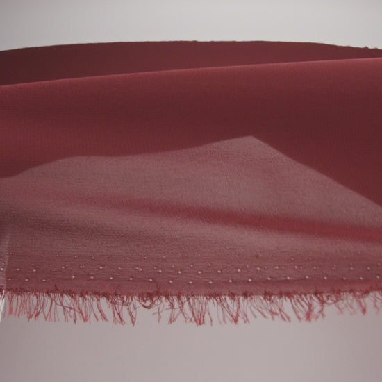 Polyester High-Multi Chiffon - Burgundy - Netta Collection by Mood