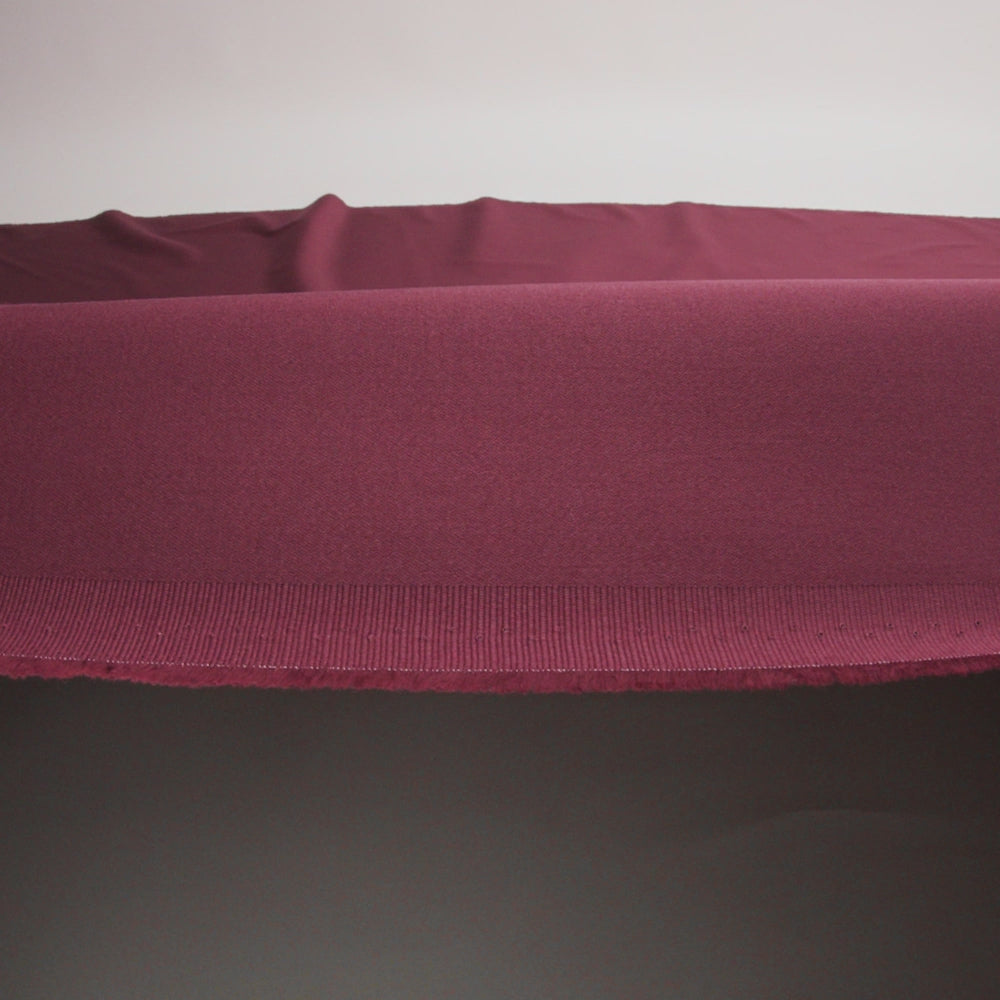 Stretch Cotton Sateen - Burgundy - Mood Exclusive Carlos Collection - Image 7 of 7