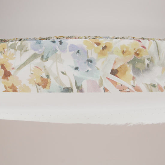 Cotton Voile - Pink and Blue Floral Border - Floral Fantasia Print - Mood Exclusive Serengeti Collection - Image 5 of 5