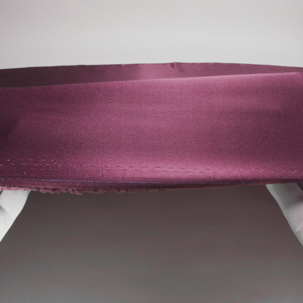 Sustainable Viscose Fluid Satin - Burgundy - Mood Exclusive Elliana Collection