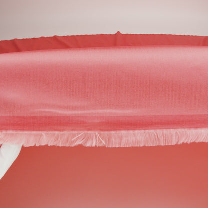 Polyester Taffeta - Plain Dyed Coral Reef Pink - Bellamy Collection