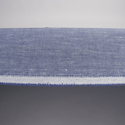 Stretch Linen Blend Denim Twill by Veronica Beard - Indigo - Designer Deadstock