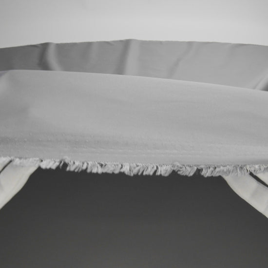 Water-Resistant Polyester Twill - Gray - Fisher Collection