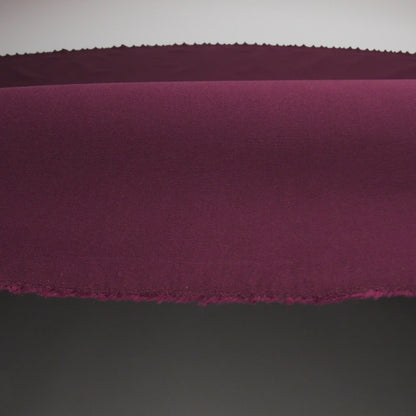 Stretch Ponte Knit - Aubergine - Papilio Collection