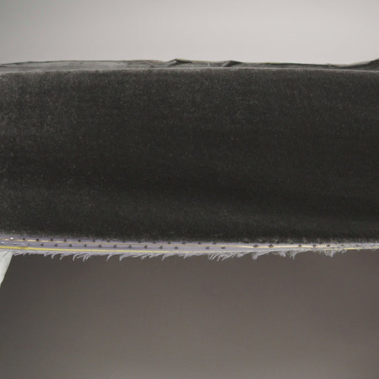 Rayon-Silk Velvet - Charcoal - Cicero Collection