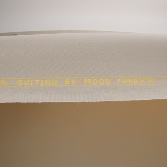 Super 120 Merino Wool Suiting - Oatmeal - Finn Collection