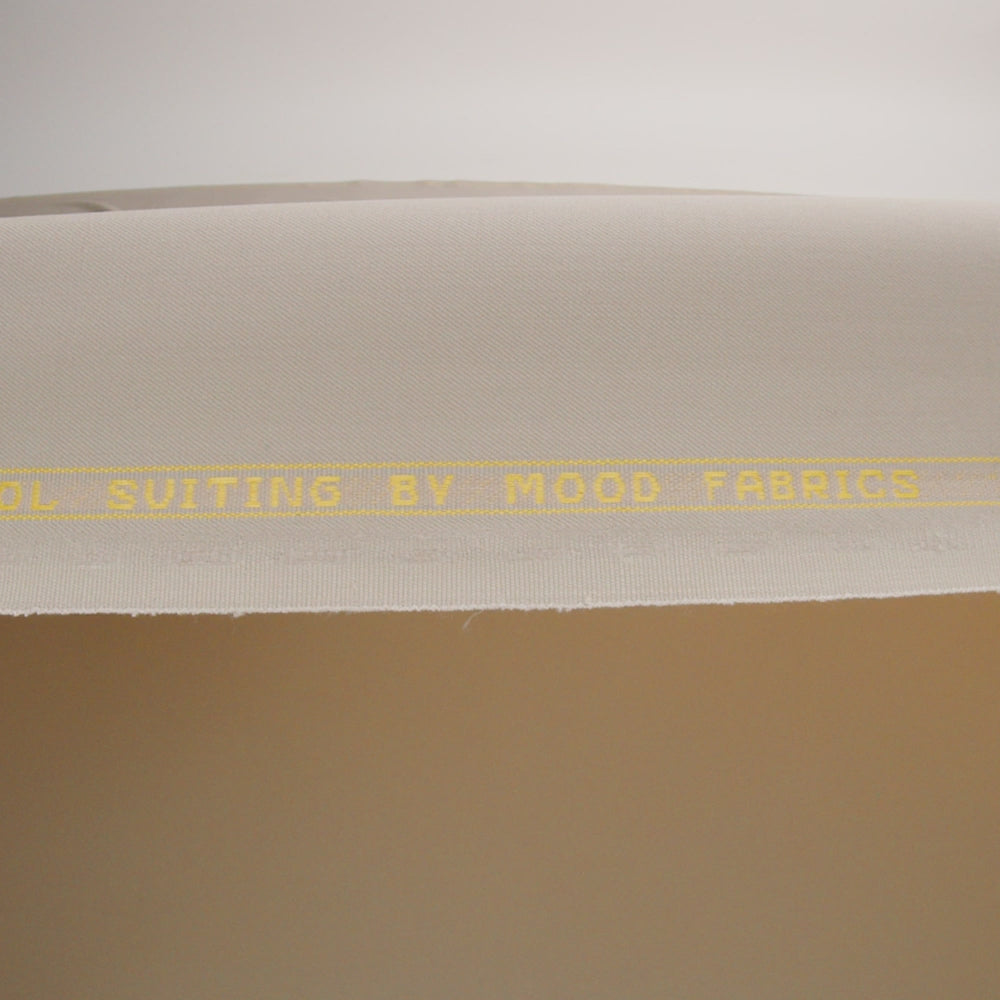 Super 120 Merino Wool Suiting - Oatmeal - Finn Collection