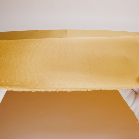Sustainable Viscose Fluid Satin - Gold - Mood Exclusive Elliana Collection