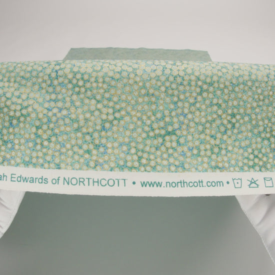 Metallic Printed Quilting Cotton by Northcott - Dusk Tiny Dots - Shimmer Collection