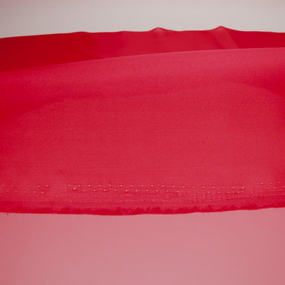Satin-Faced Polyester Organza - Red - Ardea Collection by Mood