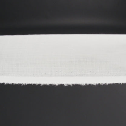 Famous Australian Designer White Lightweight Ramie Woven