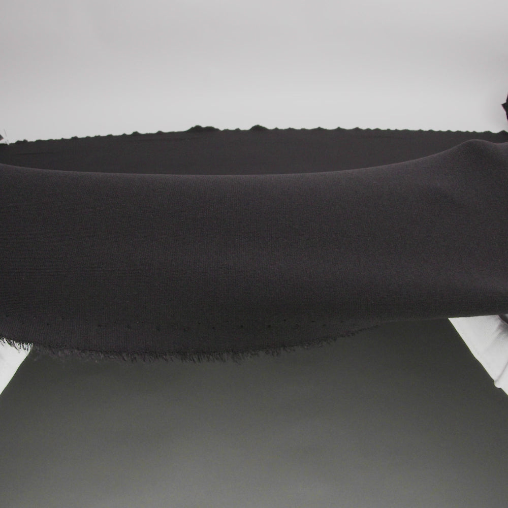 Stretch Rayon Ponte by The Reformation - Black - Deadstock - Image 6 of 6