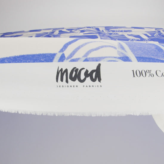 Mood Exclusive Blue Sky Circus Cotton Poplin