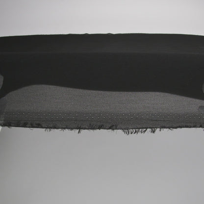 Black Polyester Chiffon