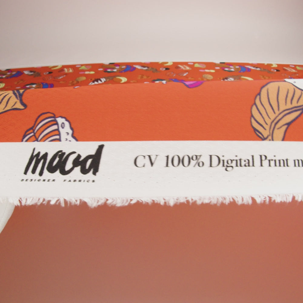Mood Exclusive Sushi Night Sustainable Viscose Diamond Jacquard - Image 6 of 6
