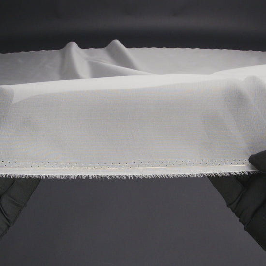 Silk Organza 54" - Antique White - Premium Collection