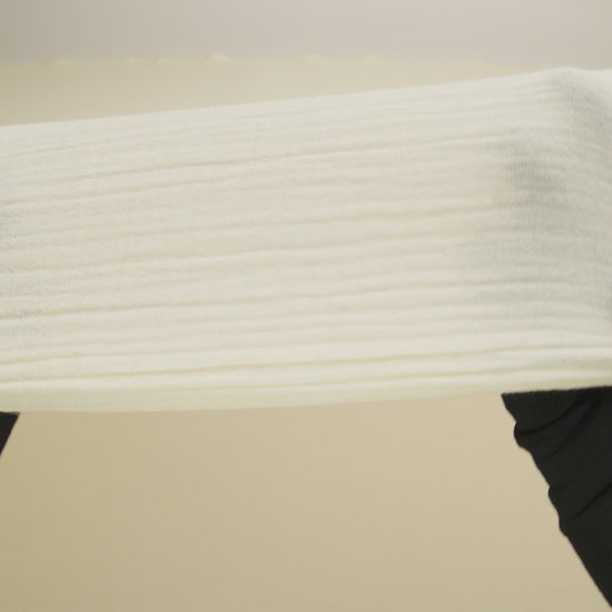 Double Cotton Gauze - Cloud Cream - Talamanca Collection