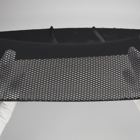 Black Polyester Stretch Fish Net