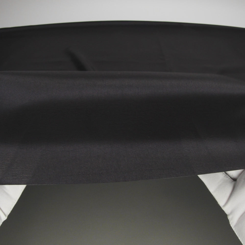 Flame Retardant Polyester Woven - Black