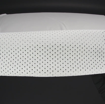 Polyester Athletic Mesh - White 100 Denier