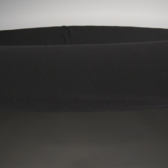 Theory Black Rayon Interlock Knit
