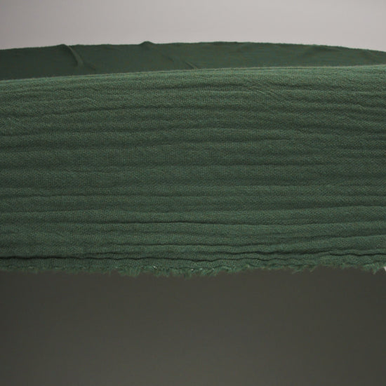 Double Cotton Gauze - Hunter Green - Talamanca Collection