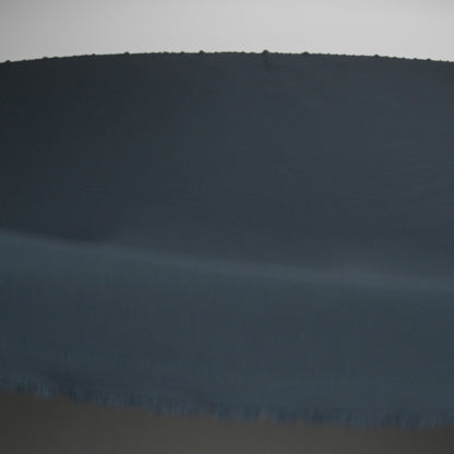 Navy Sleek Polyester Twill