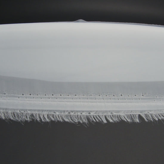 Smooth Organza - White - Portia Collection