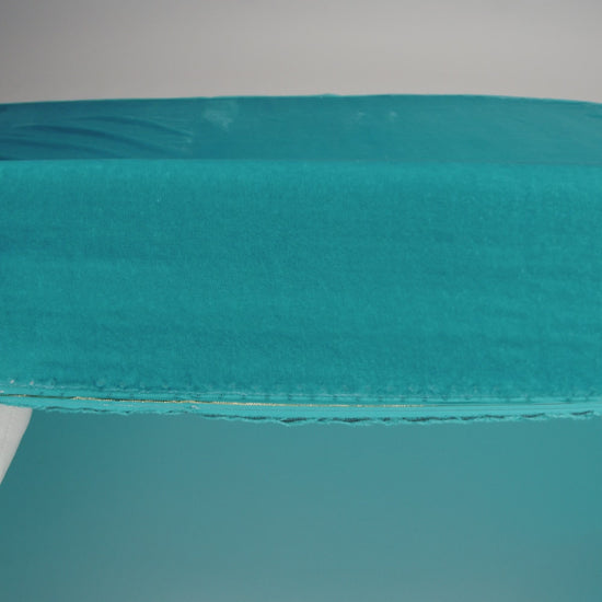 Rayon-Silk Velvet - Turquoise - Cicero Collection