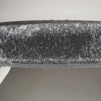 Pegasus Black and Slate Mottled Luxury Brocade