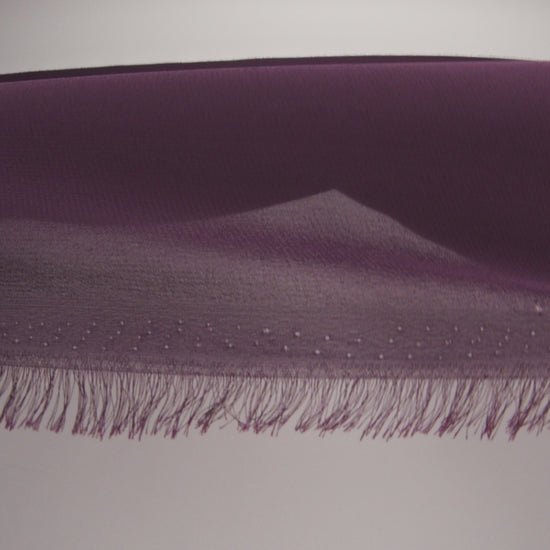 Polyester High-Multi Chiffon - Eggplant - Netta Collection by Mood - Image 6 of 7
