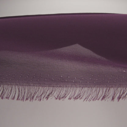 Polyester High-Multi Chiffon - Eggplant - Netta Collection by Mood