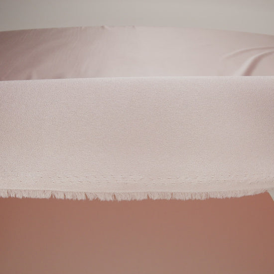 Lux Polyester Crepe Back Satin - Blush - Isla Collection