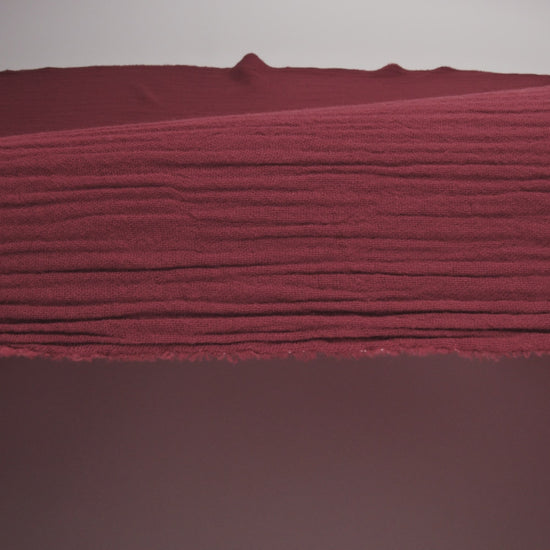 Double Cotton Gauze - Rosewood - Talamanca Collection