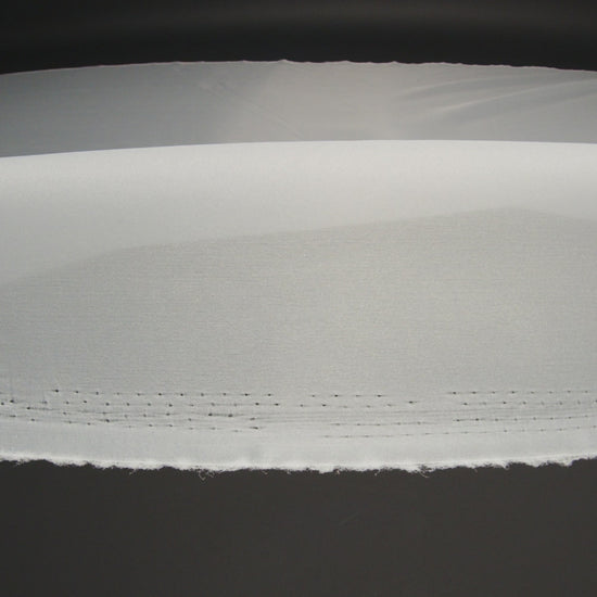 Satin-Faced Polyester Organza - Bright White - Ardea Collection by Mood