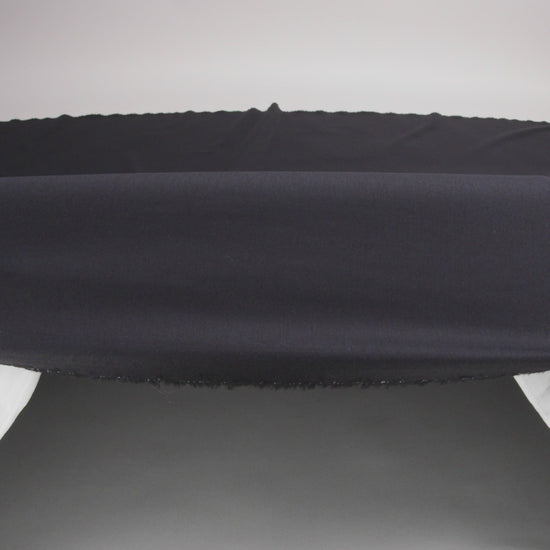 Super Fine Egyptian Cotton Twill, Spill-Resistant - Raven Black - Splashproof Collection