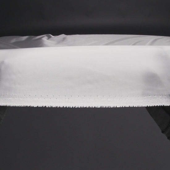 Polyester Lining Fabric - White - Margot Collection - Image 5 of 5