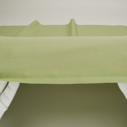 Stretch Linen Woven - Green Apple - Asturias Collection