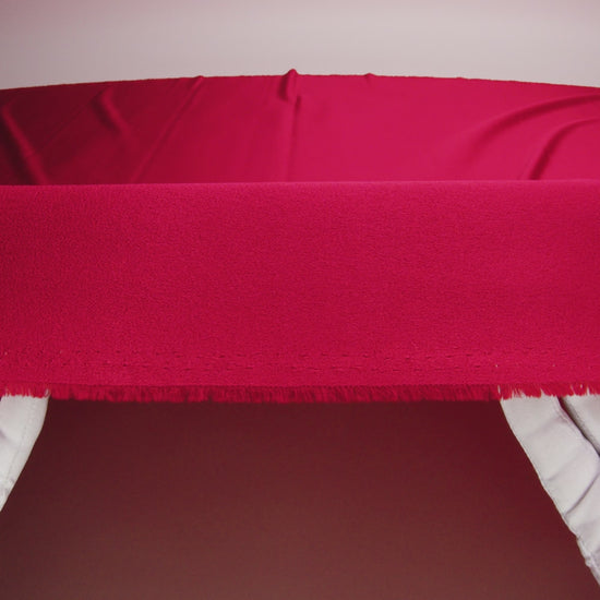 Lux Polyester Crepe Back Satin - Red - Isla Collection