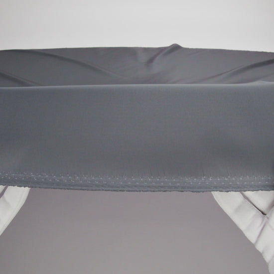 Stretch Polyester Twill Lining - Charcoal - Josephine Collection